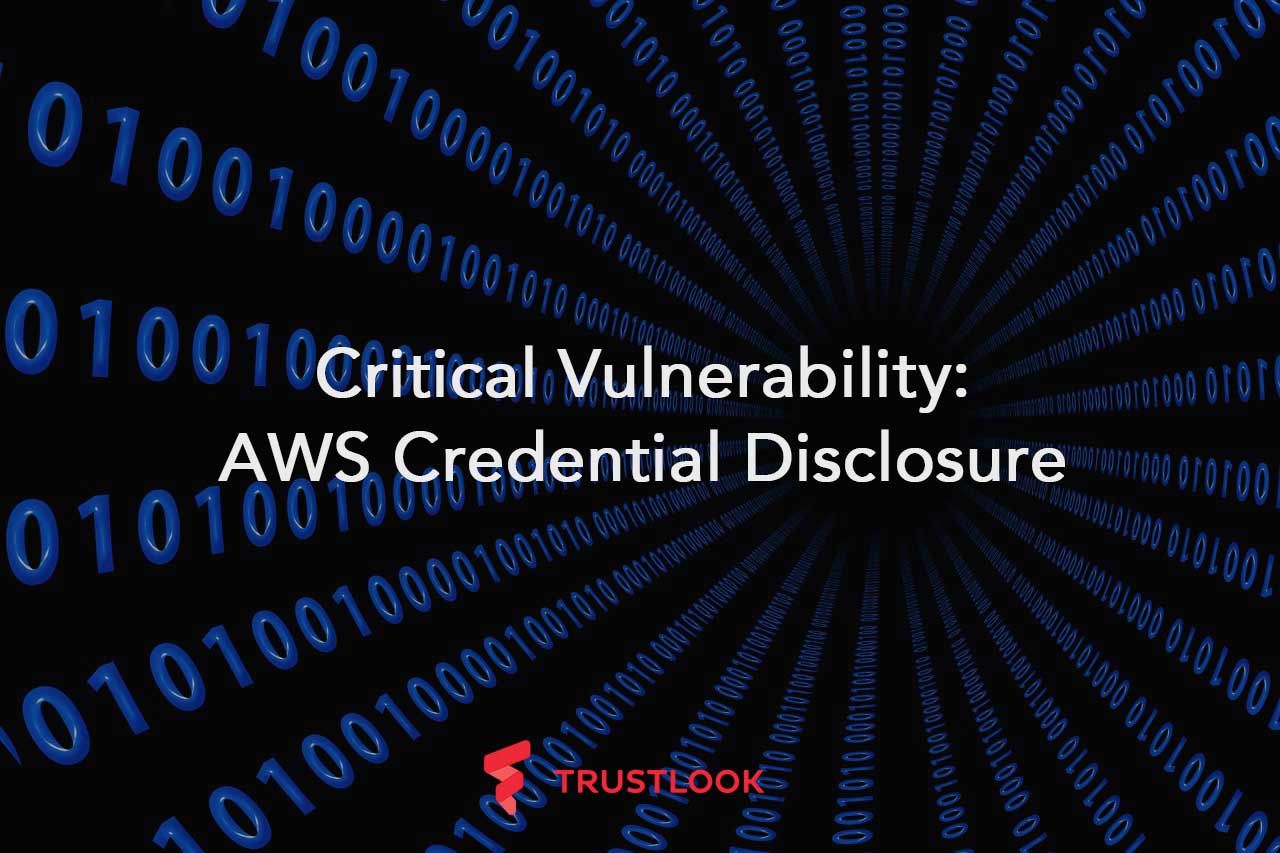 Critical Vulnerability: AWS Credential Disclosure