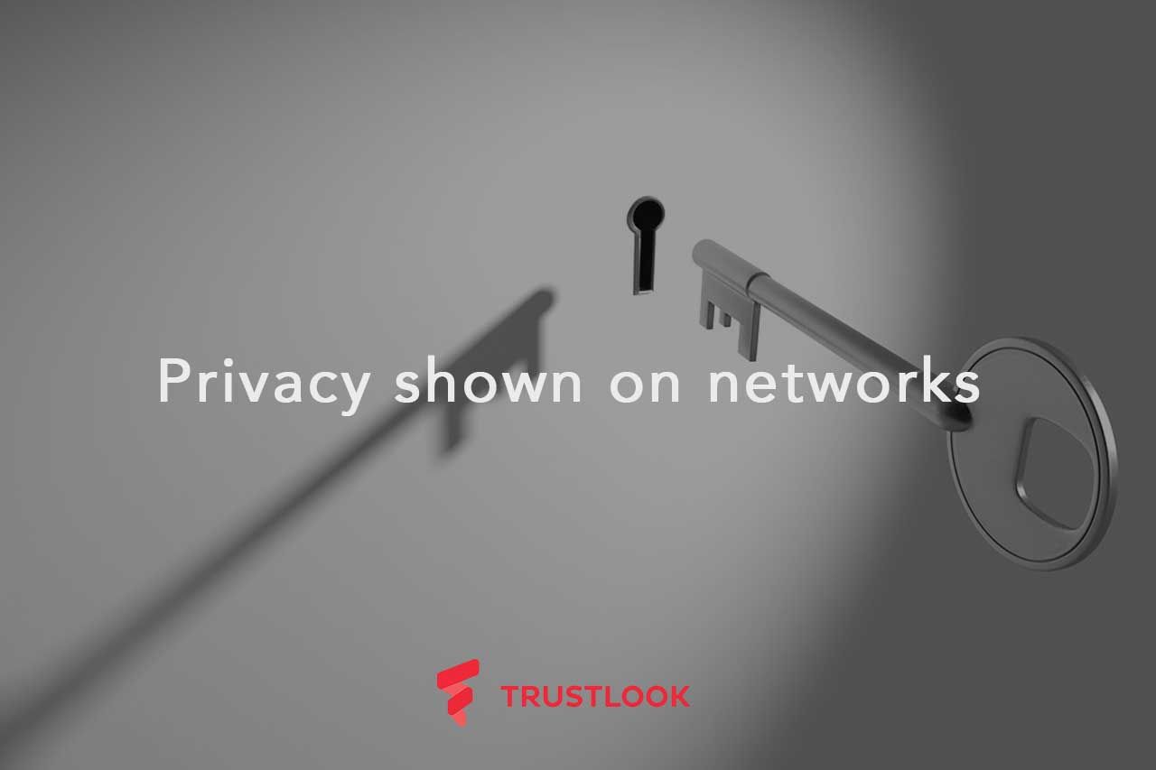Privacy shown on networks